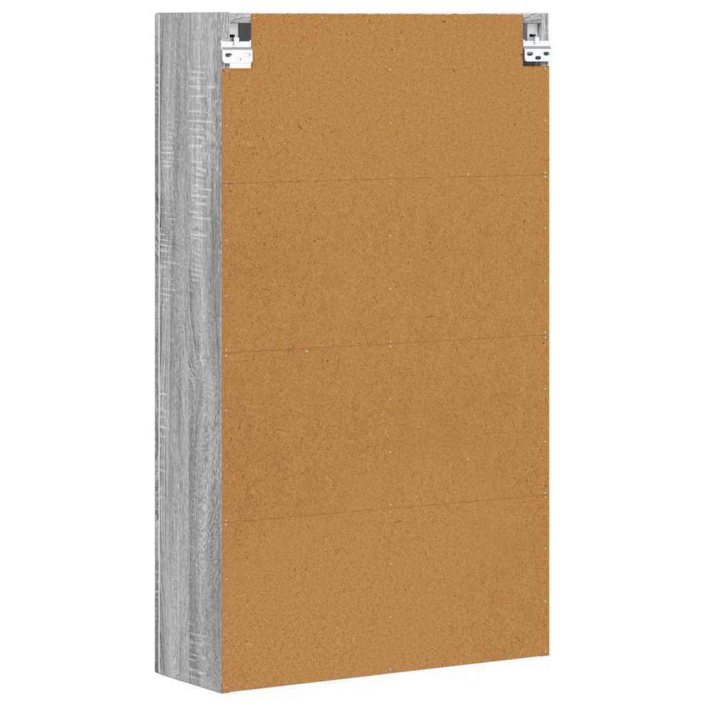 vidaXL Hängeschrank Graues Sonoma 59 x 20 x 100 cm Holzwerkstoff