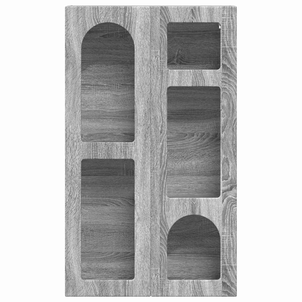 vidaXL Hängeschrank Graues Sonoma 59 x 20 x 100 cm Holzwerkstoff