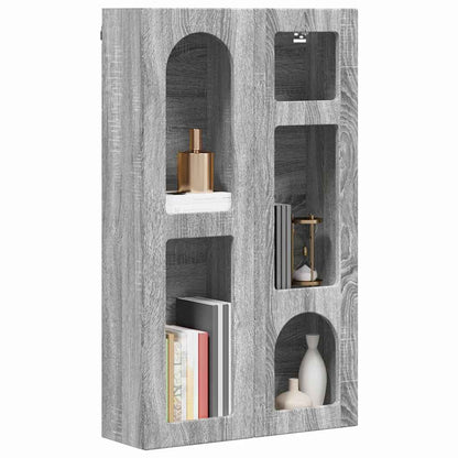 vidaXL Hängeschrank Graues Sonoma 59 x 20 x 100 cm Holzwerkstoff