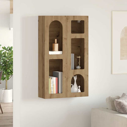 vidaXL Hängeschrank Artisan-Eiche 59 x 20 x 100 cm Holzwerkstoff