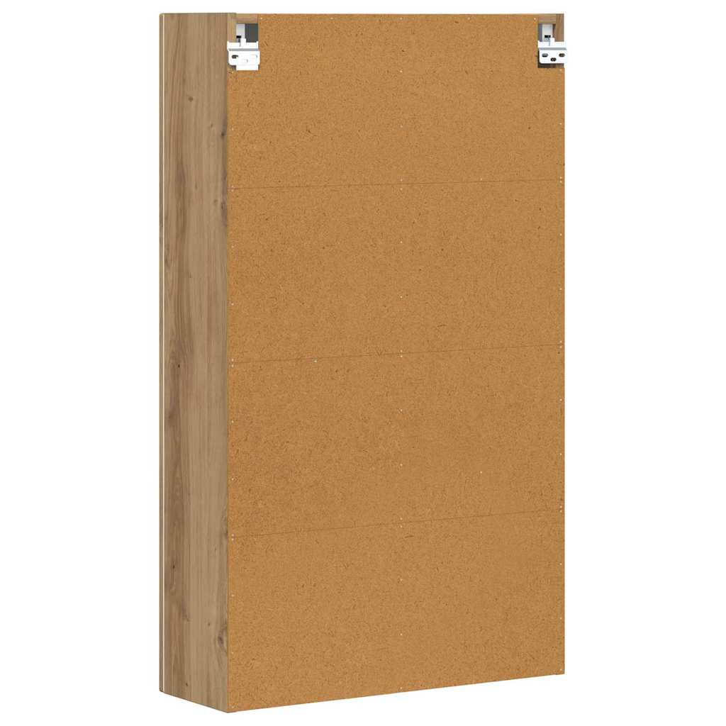 vidaXL Hängeschrank Artisan-Eiche 59 x 20 x 100 cm Holzwerkstoff