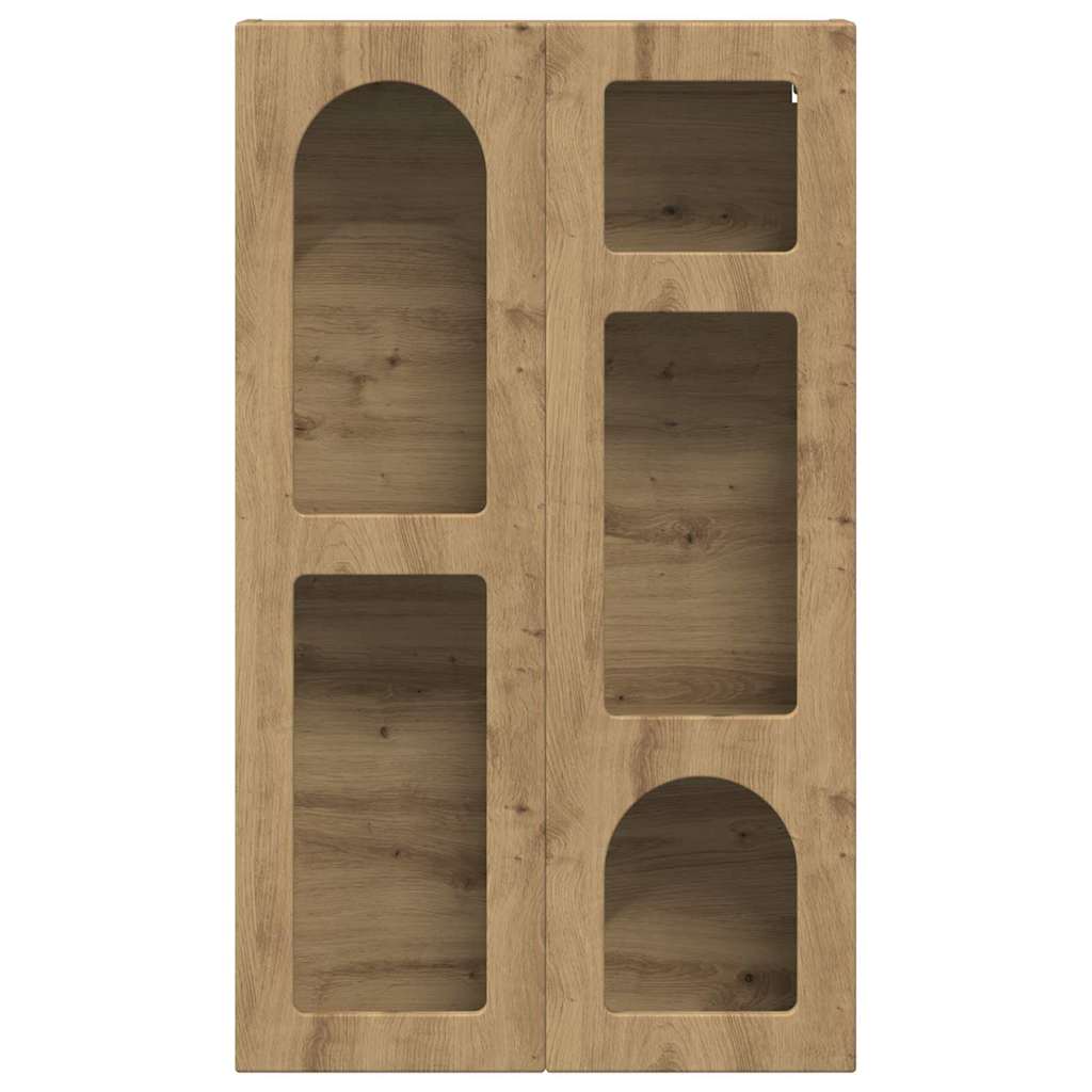 vidaXL Hängeschrank Artisan-Eiche 59 x 20 x 100 cm Holzwerkstoff