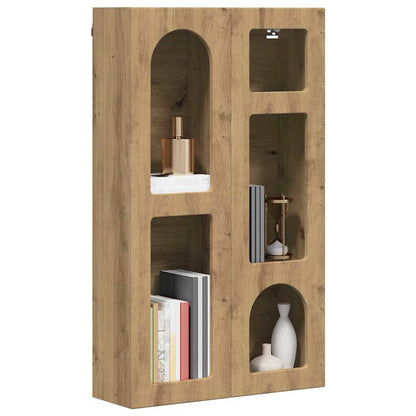 vidaXL Hängeschrank Artisan-Eiche 59 x 20 x 100 cm Holzwerkstoff