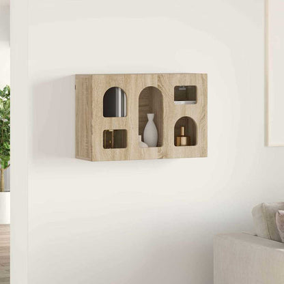 vidaXL Hängeschrank Sonoma-Eiche 60 x 20 x 40 cm Holzwerkstoff