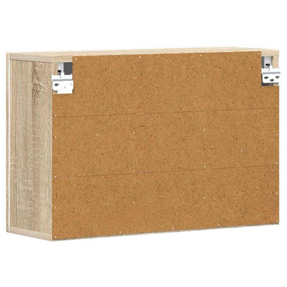 vidaXL Hängeschrank Sonoma-Eiche 60 x 20 x 40 cm Holzwerkstoff