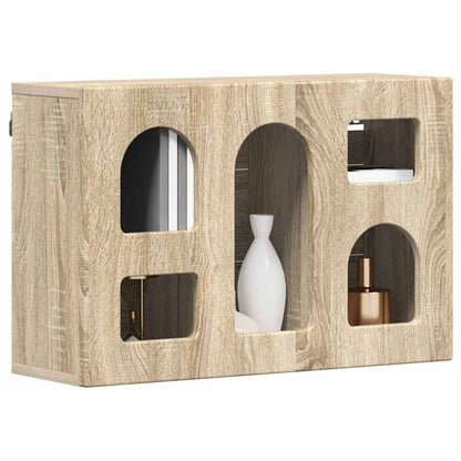 vidaXL Hängeschrank Sonoma-Eiche 60 x 20 x 40 cm Holzwerkstoff