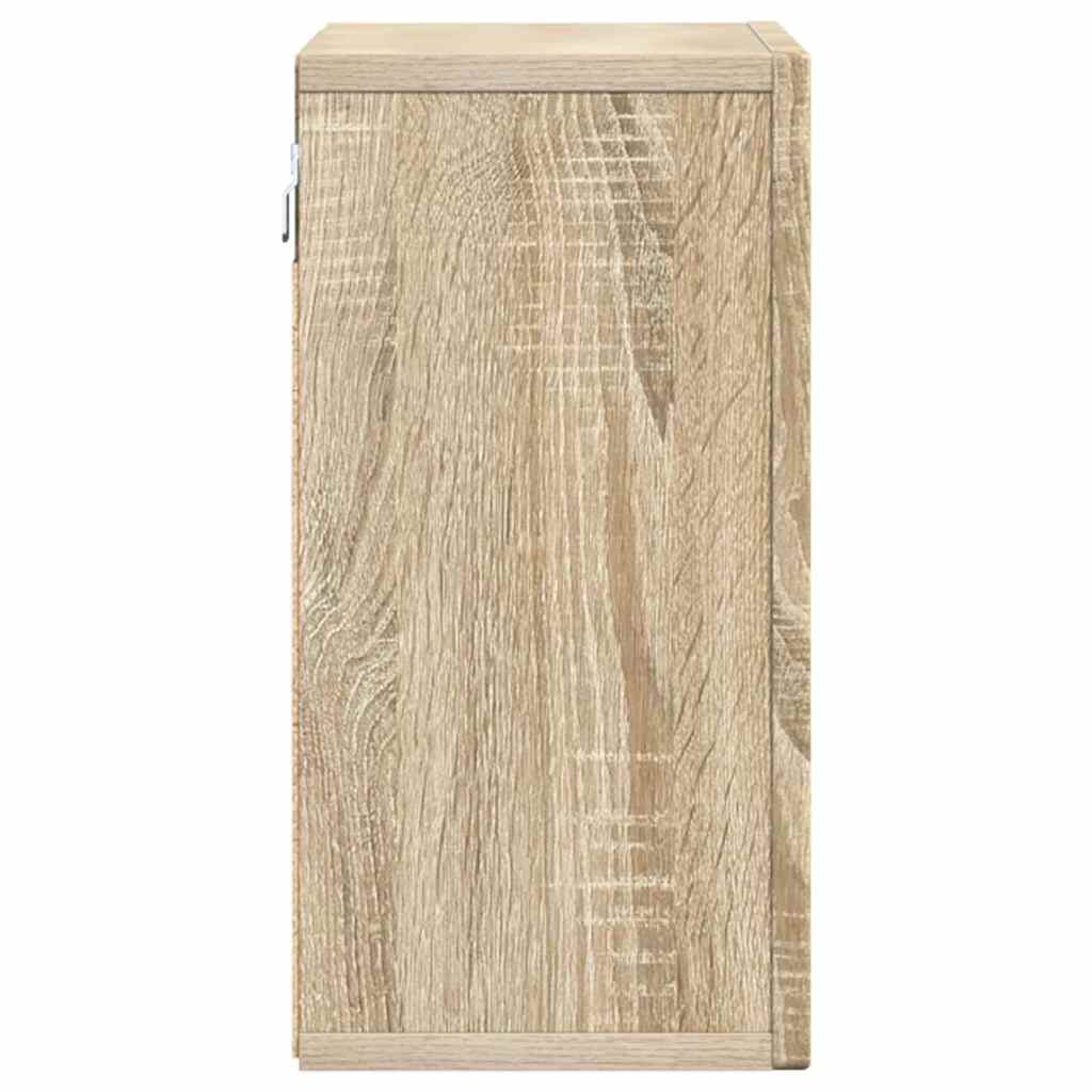 vidaXL Hängeschrank Sonoma-Eiche 60 x 20 x 40 cm Holzwerkstoff