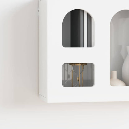 Hängeschrank Hochglanz Weiß 60 x 20 x 40 cm Holzwerkstoff