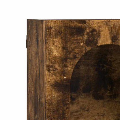 vidaXL Hängeschrank Geräucherte Eiche 60 x 20 x 40 cm Holzwerkstoff