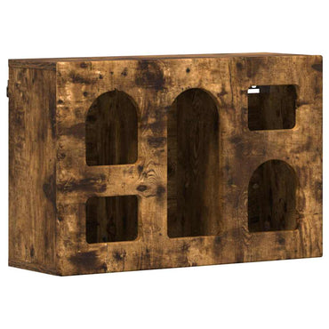 vidaXL Hängeschrank Geräucherte Eiche 60 x 20 x 40 cm Holzwerkstoff