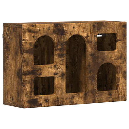 vidaXL Hängeschrank Geräucherte Eiche 60 x 20 x 40 cm Holzwerkstoff