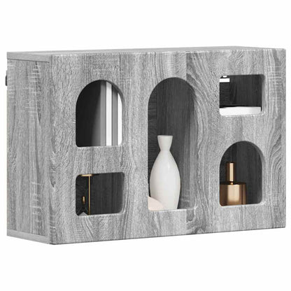 vidaXL Hängeschrank Graues Sonoma 60 x 20 x 40 cm Holzwerkstoff