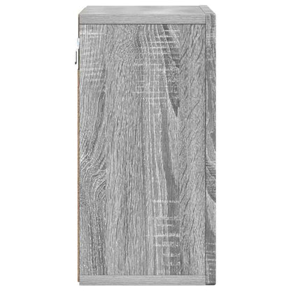 vidaXL Hängeschrank Graues Sonoma 60 x 20 x 40 cm Holzwerkstoff