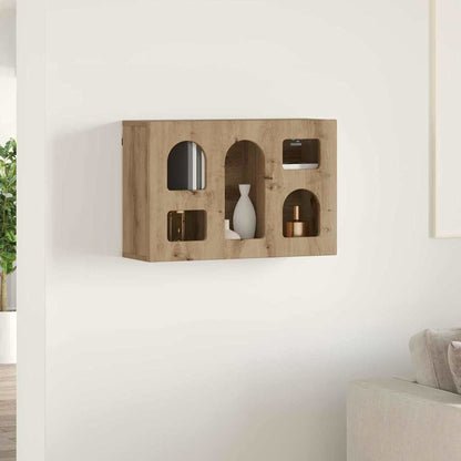 vidaXL Hängeschrank Artisan-Eiche 60 x 20 x 40 cm Holzwerkstoff