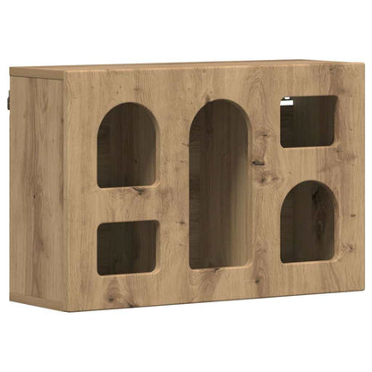 vidaXL Hängeschrank Artisan-Eiche 60 x 20 x 40 cm Holzwerkstoff
