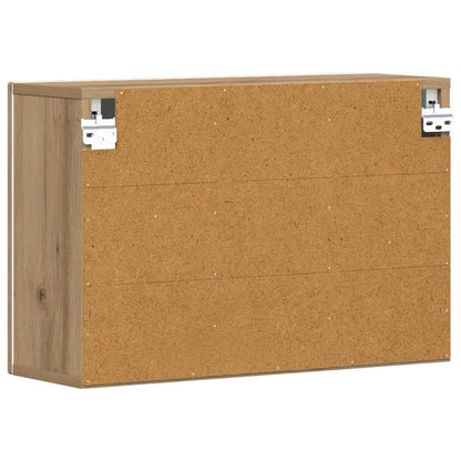 vidaXL Hängeschrank Artisan-Eiche 60 x 20 x 40 cm Holzwerkstoff