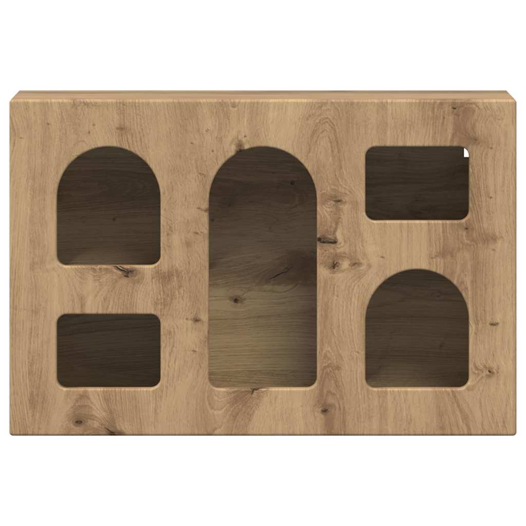 vidaXL Hängeschrank Artisan-Eiche 60 x 20 x 40 cm Holzwerkstoff