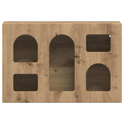 vidaXL Hängeschrank Artisan-Eiche 60 x 20 x 40 cm Holzwerkstoff