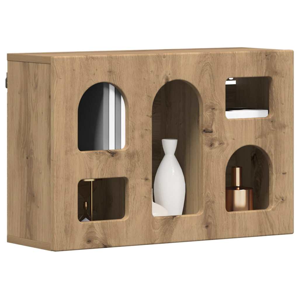 vidaXL Hängeschrank Artisan-Eiche 60 x 20 x 40 cm Holzwerkstoff
