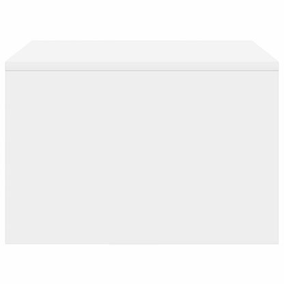 vidaXL Wandtisch Wandmontiert Weiß 60 x 45 x 30 cm Holzwerkstoff