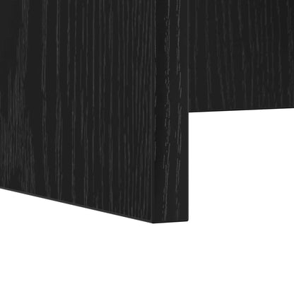 vidaXL Wandtisch Schwarz Eichen-Optik 60 x 45 x 30 cm Holzwerkstoff