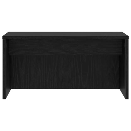 vidaXL Wandtisch Schwarz Eichen-Optik 60 x 45 x 30 cm Holzwerkstoff