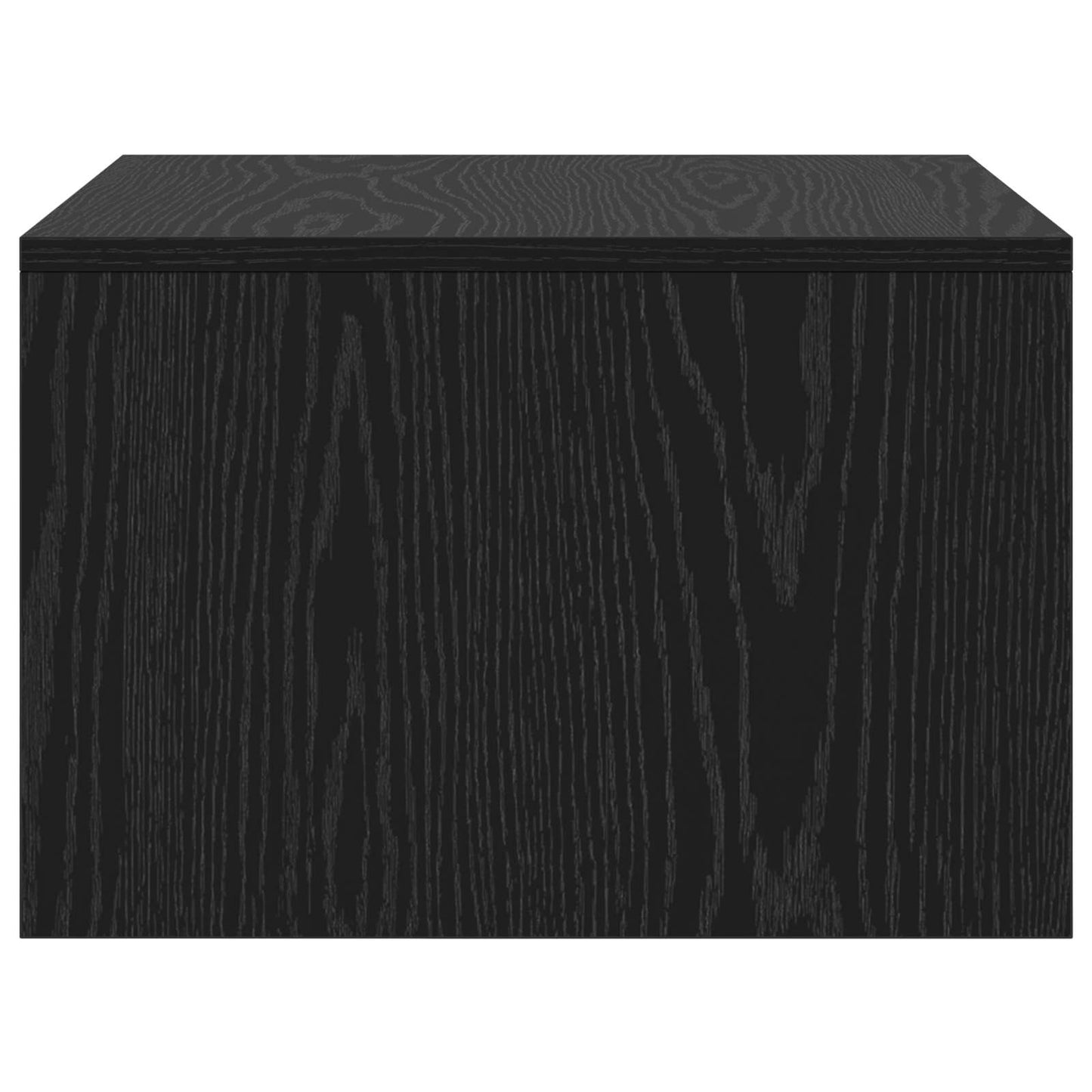 vidaXL Wandtisch Schwarz Eichen-Optik 60 x 45 x 30 cm Holzwerkstoff