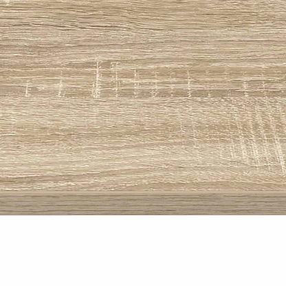 vidaXL Wandtisch Sonoma-Eiche 60 x 45 x 30 cm Holzwerkstoff