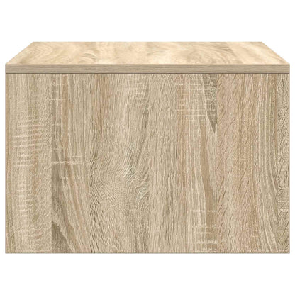 vidaXL Wandtisch Sonoma-Eiche 60 x 45 x 30 cm Holzwerkstoff