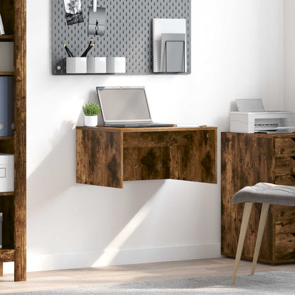 vidaXL Wandtisch Geräucherte Eiche 60 x 45 x 30 cm Holzwerkstoff