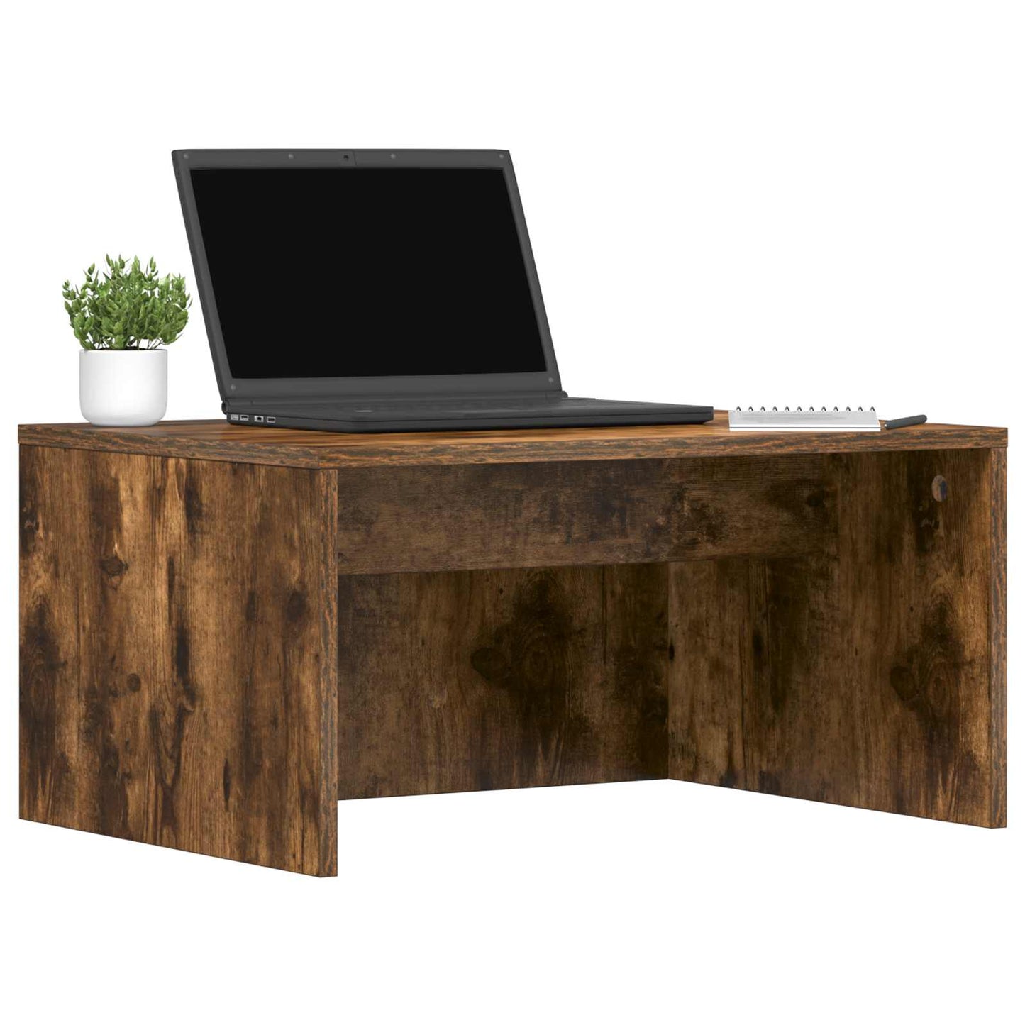 vidaXL Wandtisch Geräucherte Eiche 60 x 45 x 30 cm Holzwerkstoff