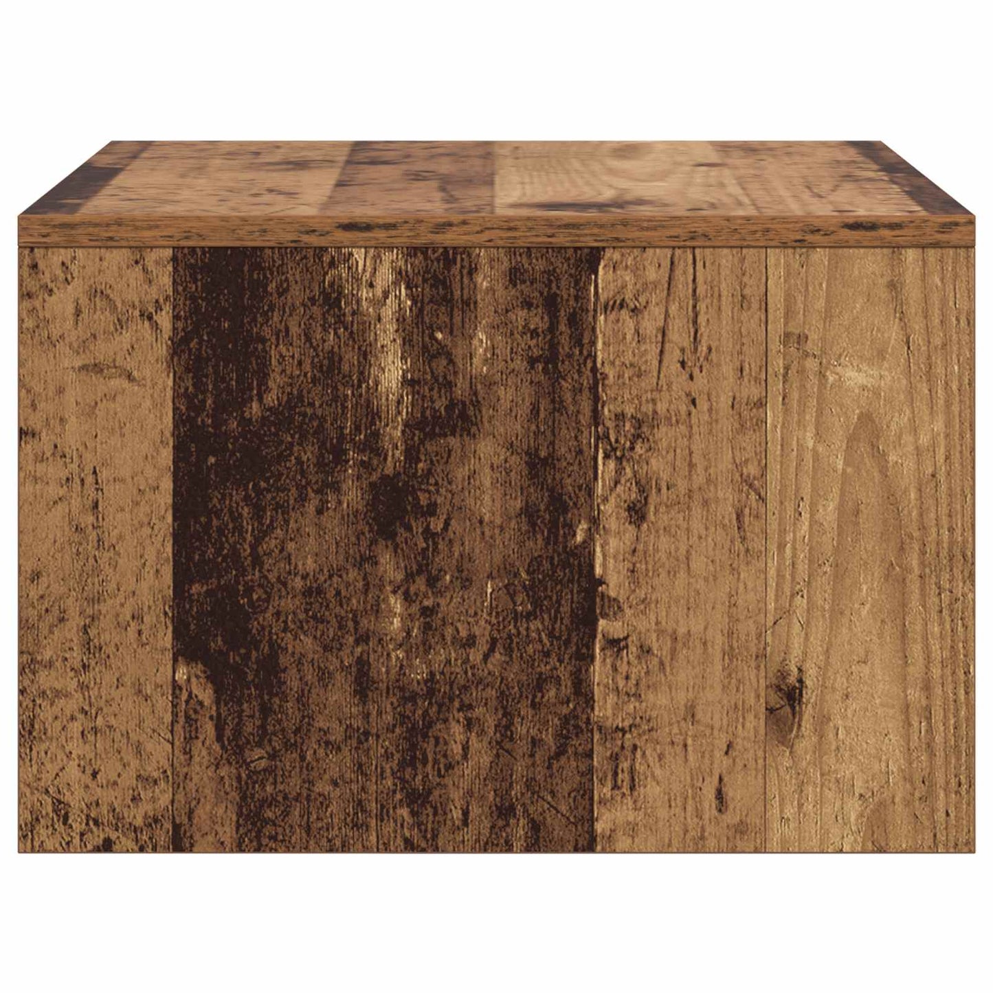vidaXL Wandtisch Wandmontiert Altholz 60 x 45 x 30 cm Holzwerkstoff