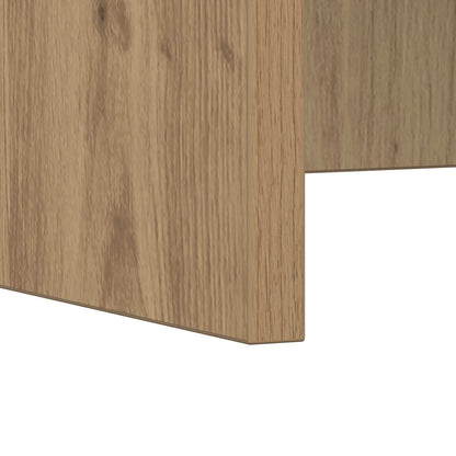 vidaXL Wandtisch Artisan-Eiche 60 x 45 x 30 cm Holzwerkstoff