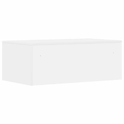 vidaXL Wandtisch Wandmontiert Weiß 80 x 45 x 30 cm Holzwerkstoff