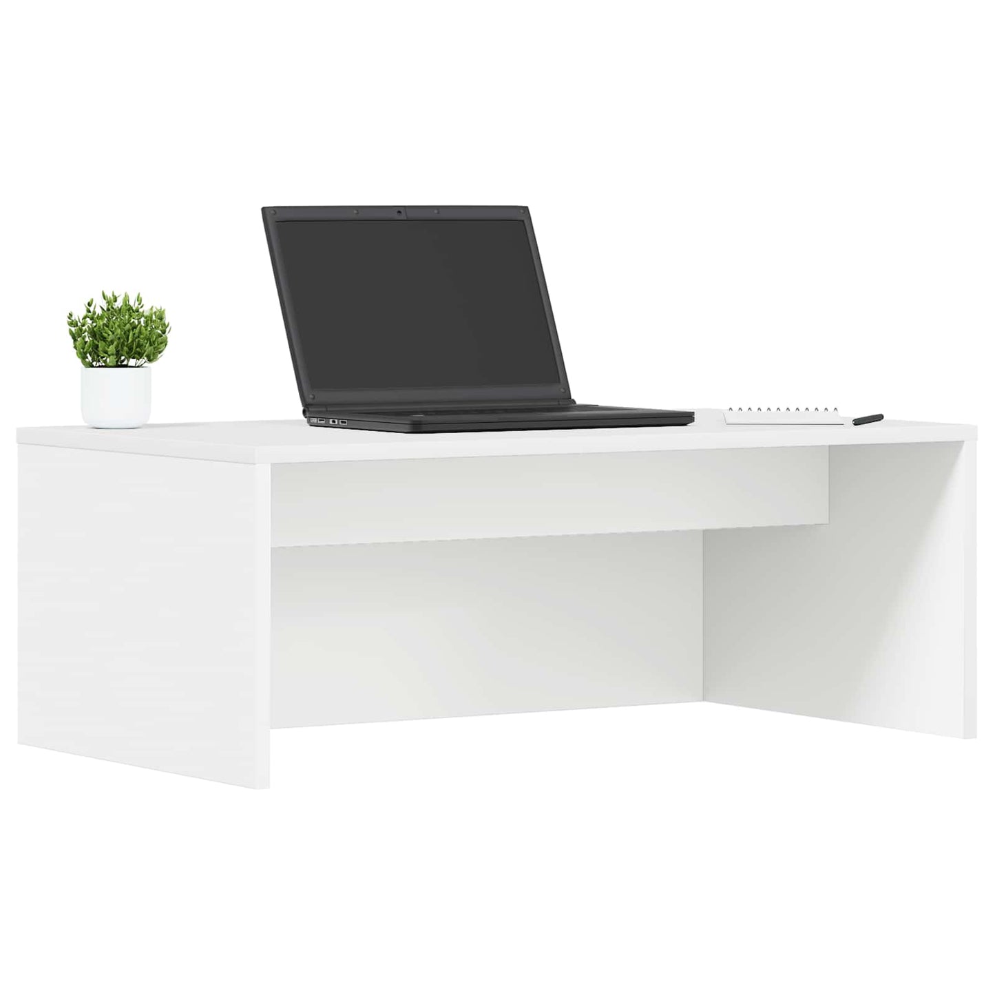 vidaXL Wandtisch Wandmontiert Weiß 80 x 45 x 30 cm Holzwerkstoff