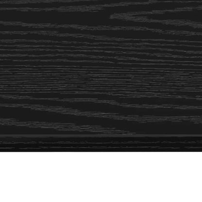 vidaXL Wandtisch Schwarz Eichen-Optik 80 x 45 x 30 cm Holzwerkstoff