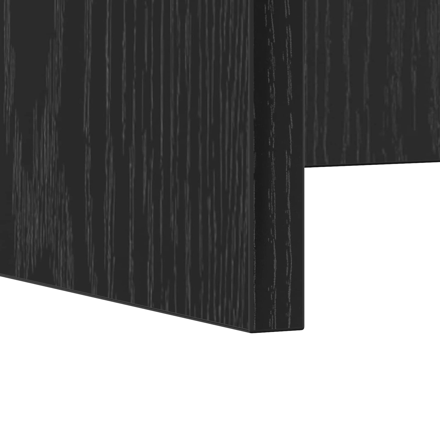 vidaXL Wandtisch Schwarz Eichen-Optik 80 x 45 x 30 cm Holzwerkstoff