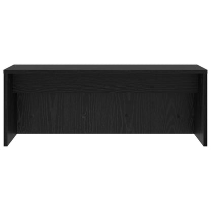 vidaXL Wandtisch Schwarz Eichen-Optik 80 x 45 x 30 cm Holzwerkstoff