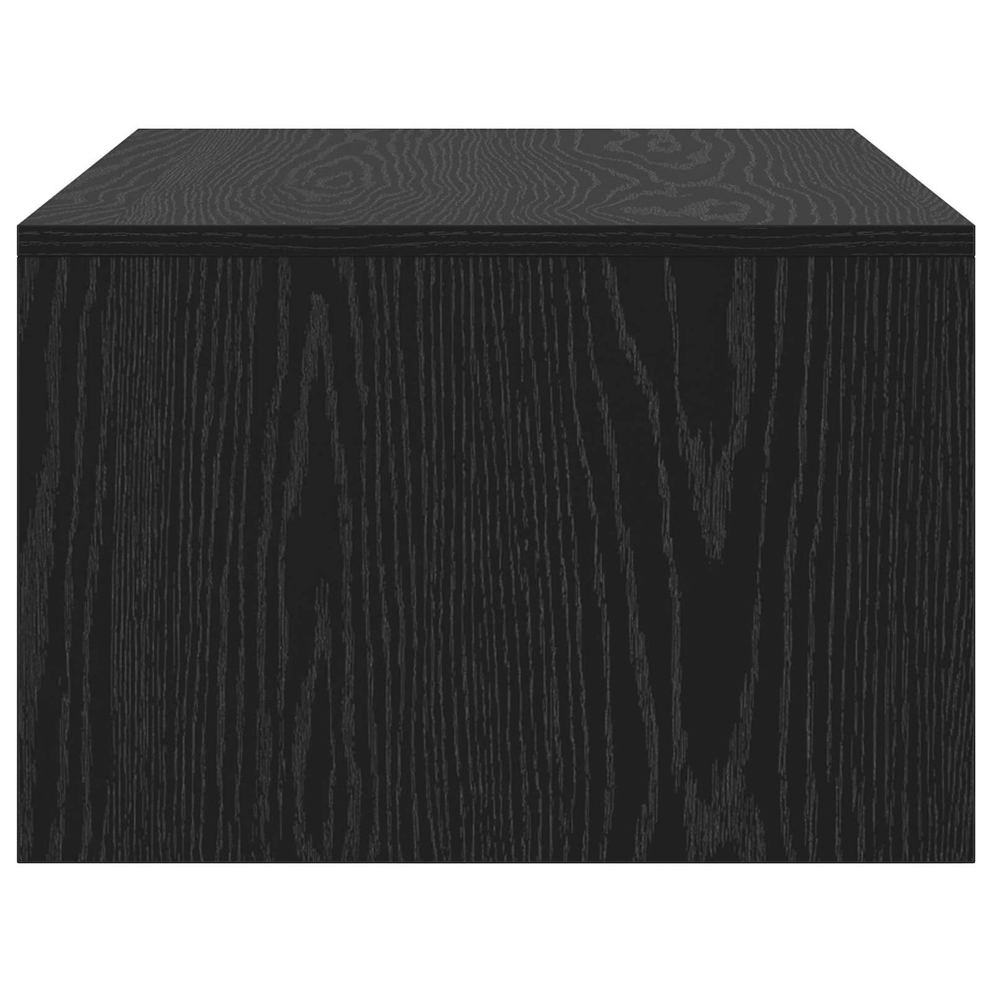 vidaXL Wandtisch Schwarz Eichen-Optik 80 x 45 x 30 cm Holzwerkstoff