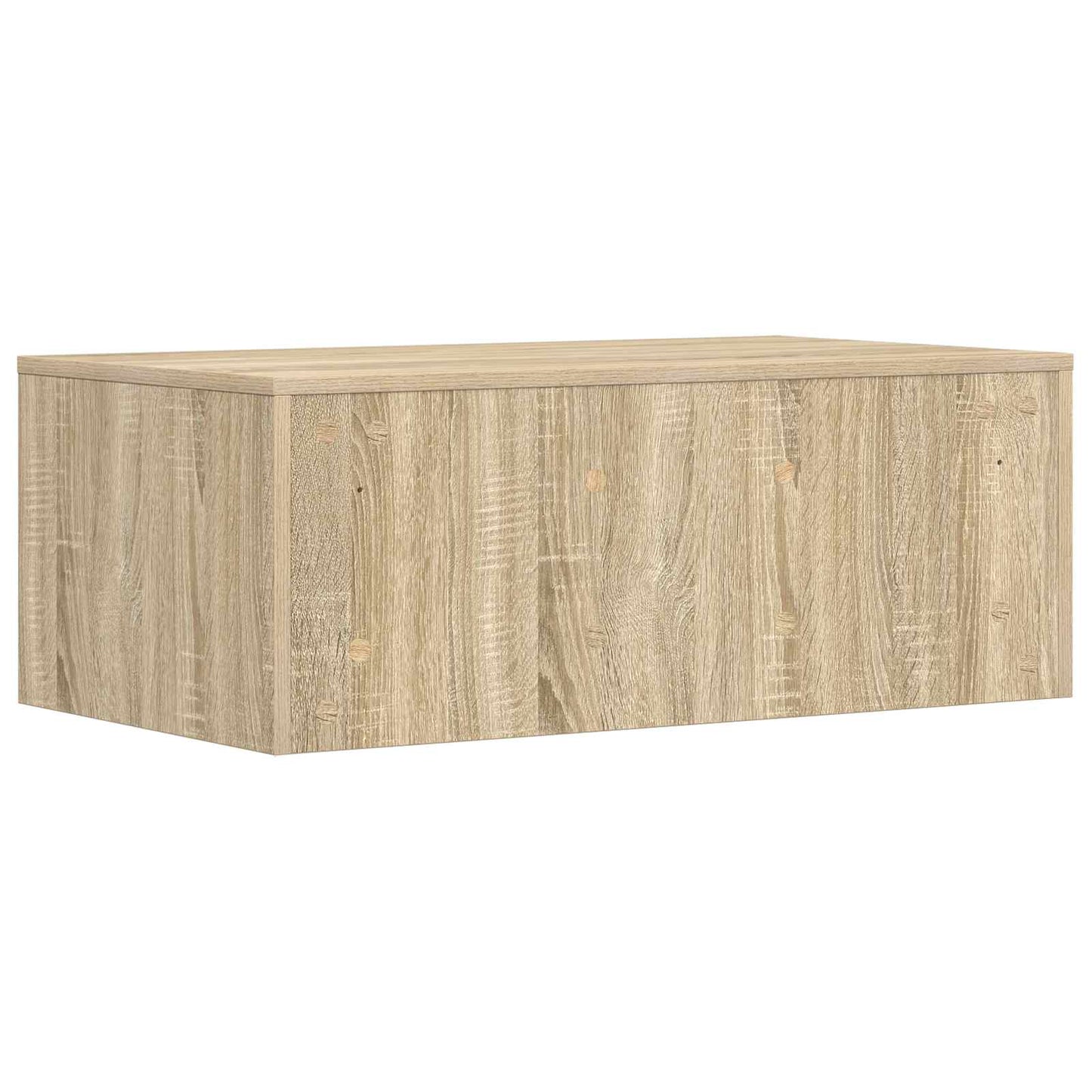 vidaXL Wandtisch Sonoma-Eiche 80 x 45 x 30 cm Holzwerkstoff