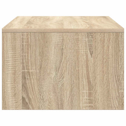 vidaXL Wandtisch Sonoma-Eiche 80 x 45 x 30 cm Holzwerkstoff