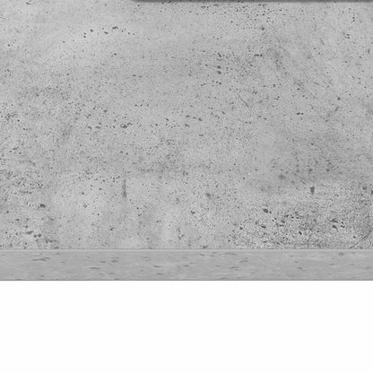 vidaXL Wandtisch Wandmontiert Beton Grau 80 x 45 x 30 cm Holzwerkstoff