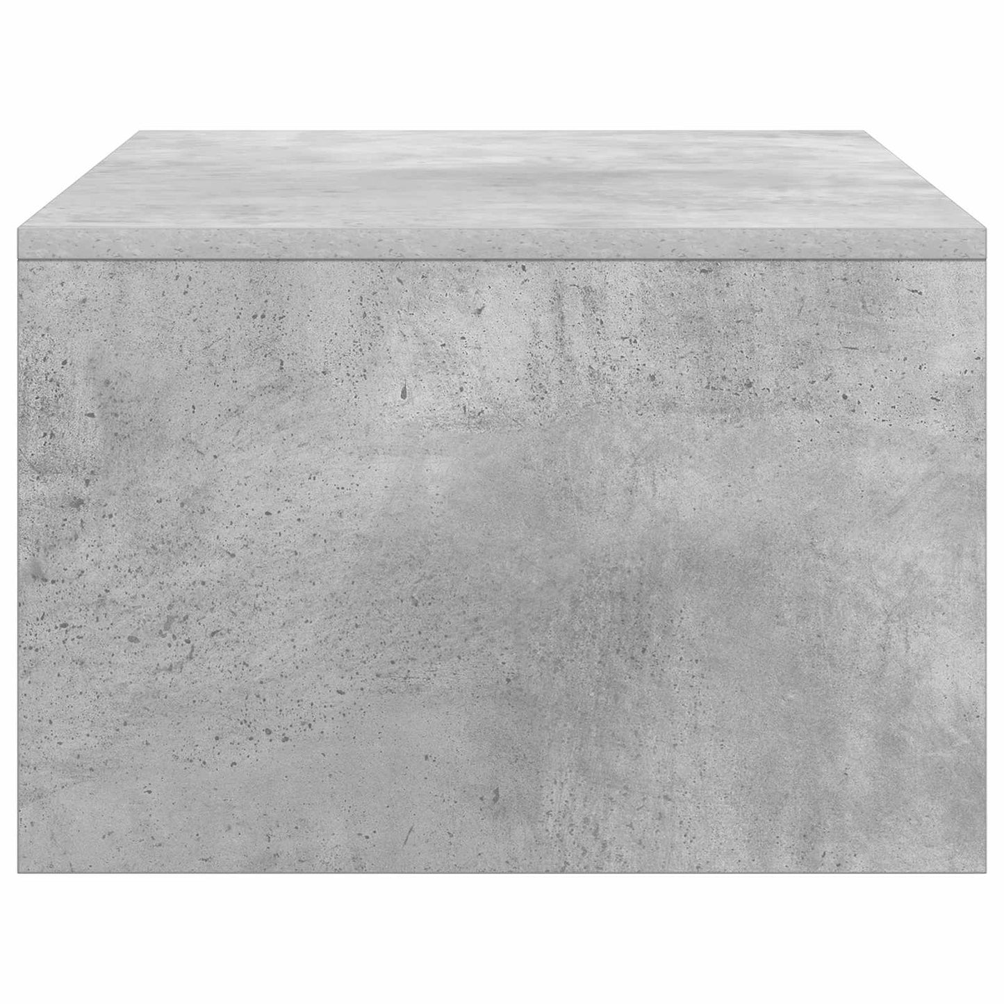 vidaXL Wandtisch Wandmontiert Beton Grau 80 x 45 x 30 cm Holzwerkstoff