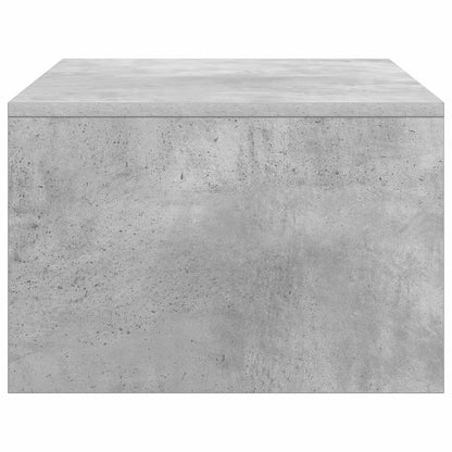 vidaXL Wandtisch Wandmontiert Beton Grau 80 x 45 x 30 cm Holzwerkstoff