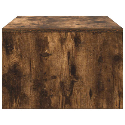 vidaXL Wandtisch Geräucherte Eiche 80 x 45 x 30 cm Holzwerkstoff
