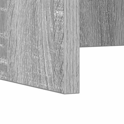 vidaXL Wandtisch Graues Sonoma 80 x 45 x 30 cm Holzwerkstoff