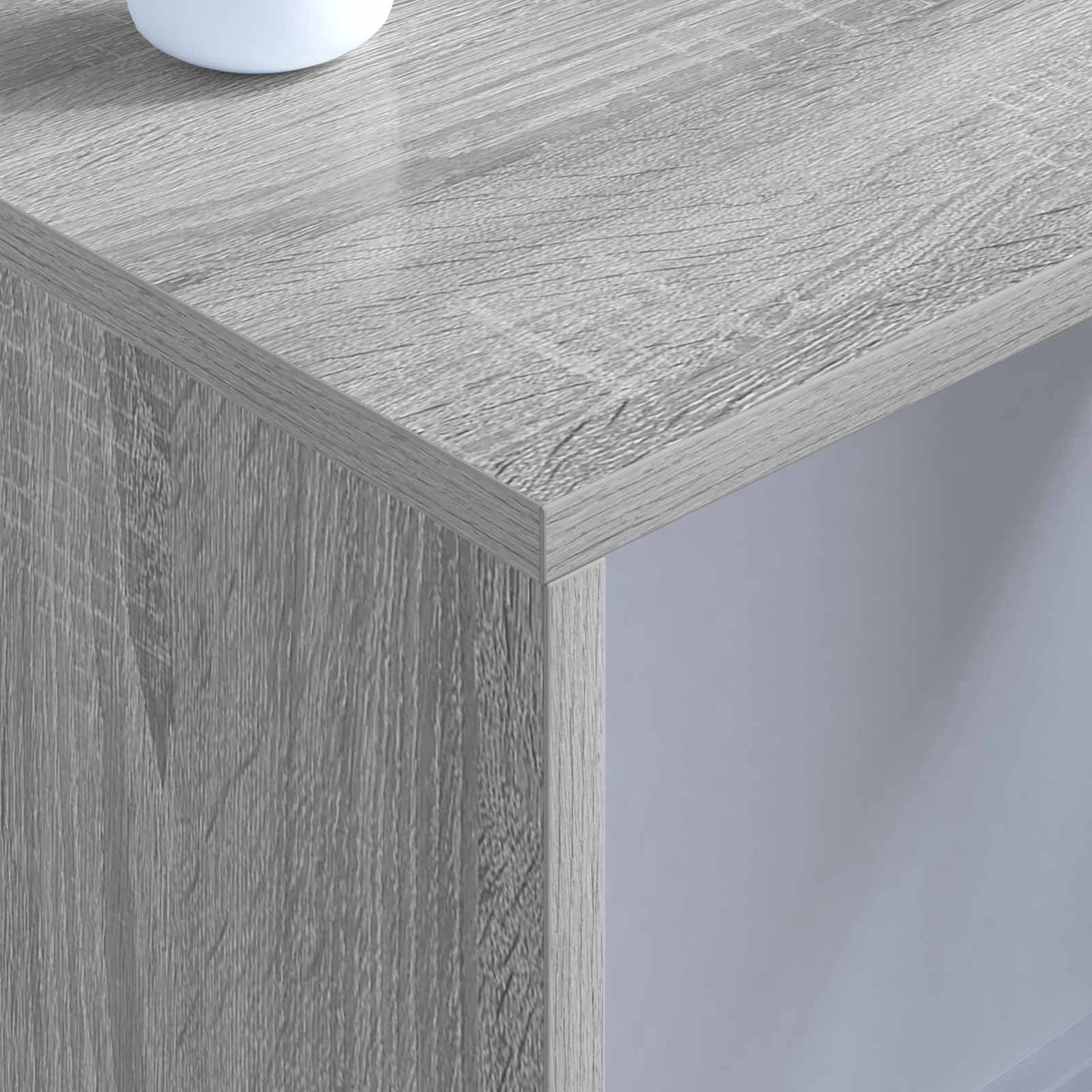 vidaXL Wandtisch Graues Sonoma 80 x 45 x 30 cm Holzwerkstoff