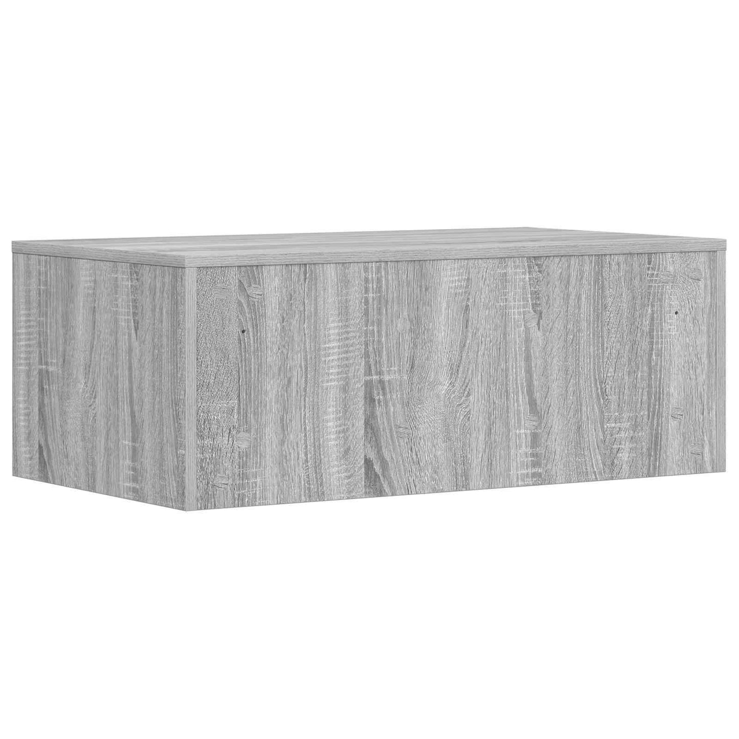vidaXL Wandtisch Graues Sonoma 80 x 45 x 30 cm Holzwerkstoff