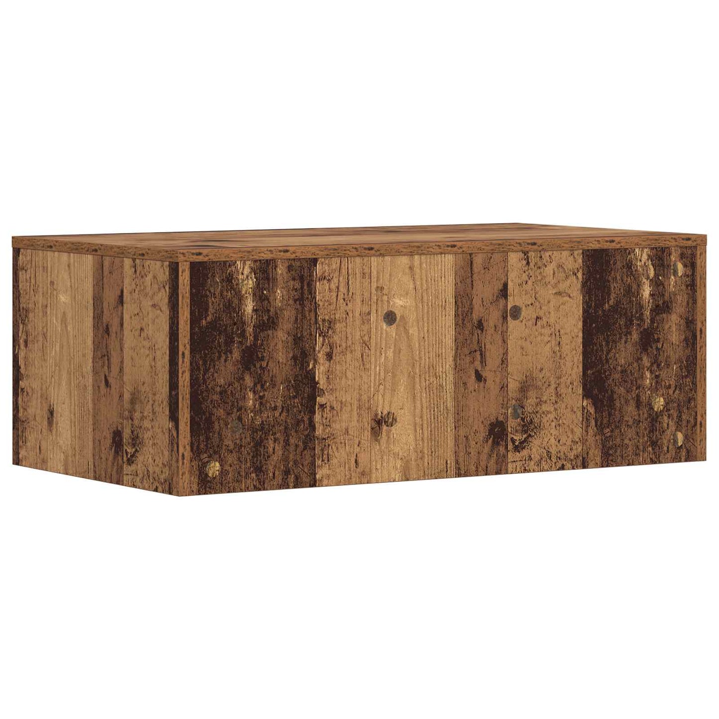 vidaXL Wandtisch Wandmontiert Altholz 80 x 45 x 30 cm Holzwerkstoff