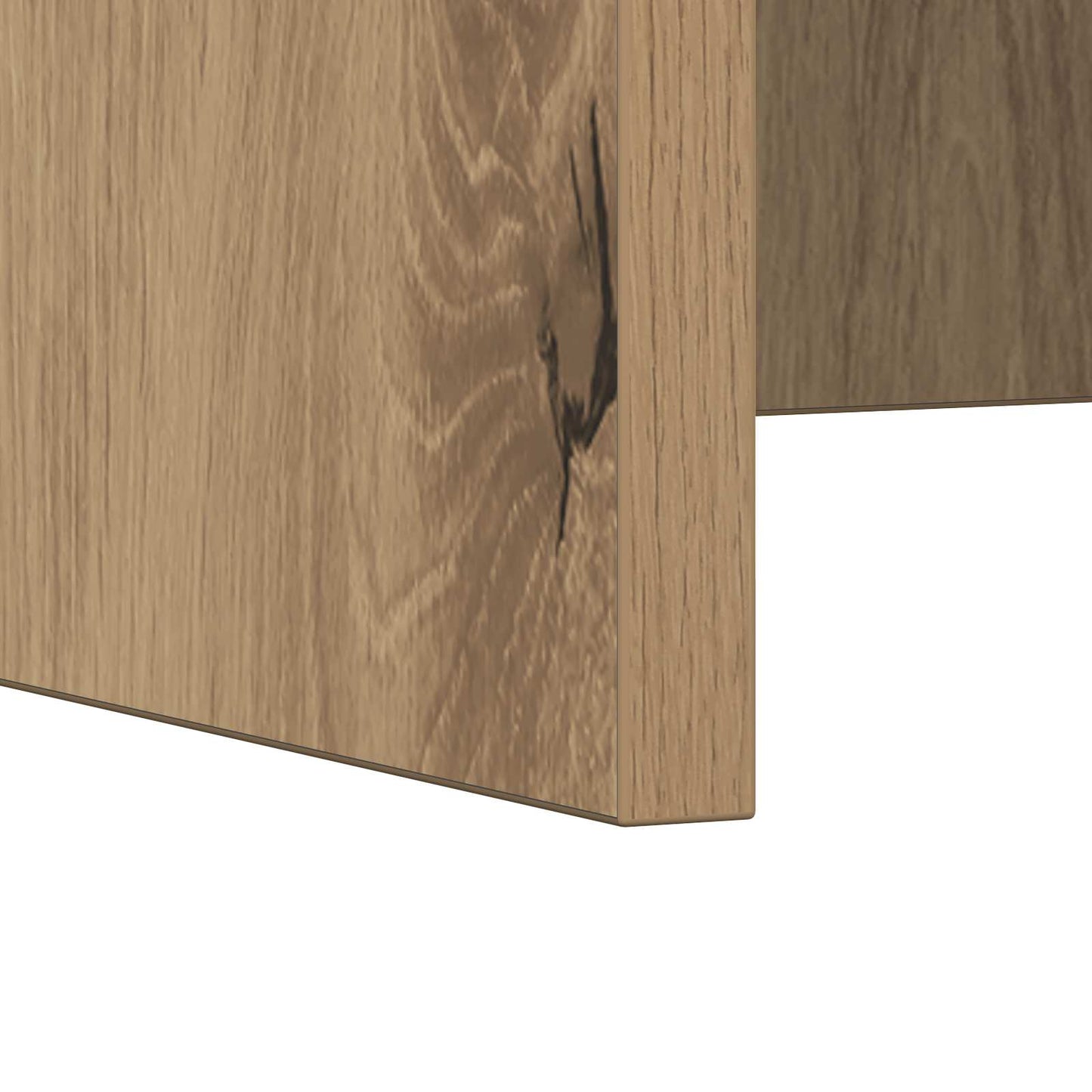 vidaXL Wandtisch Artisan-Eiche 80 x 45 x 30 cm Holzwerkstoff